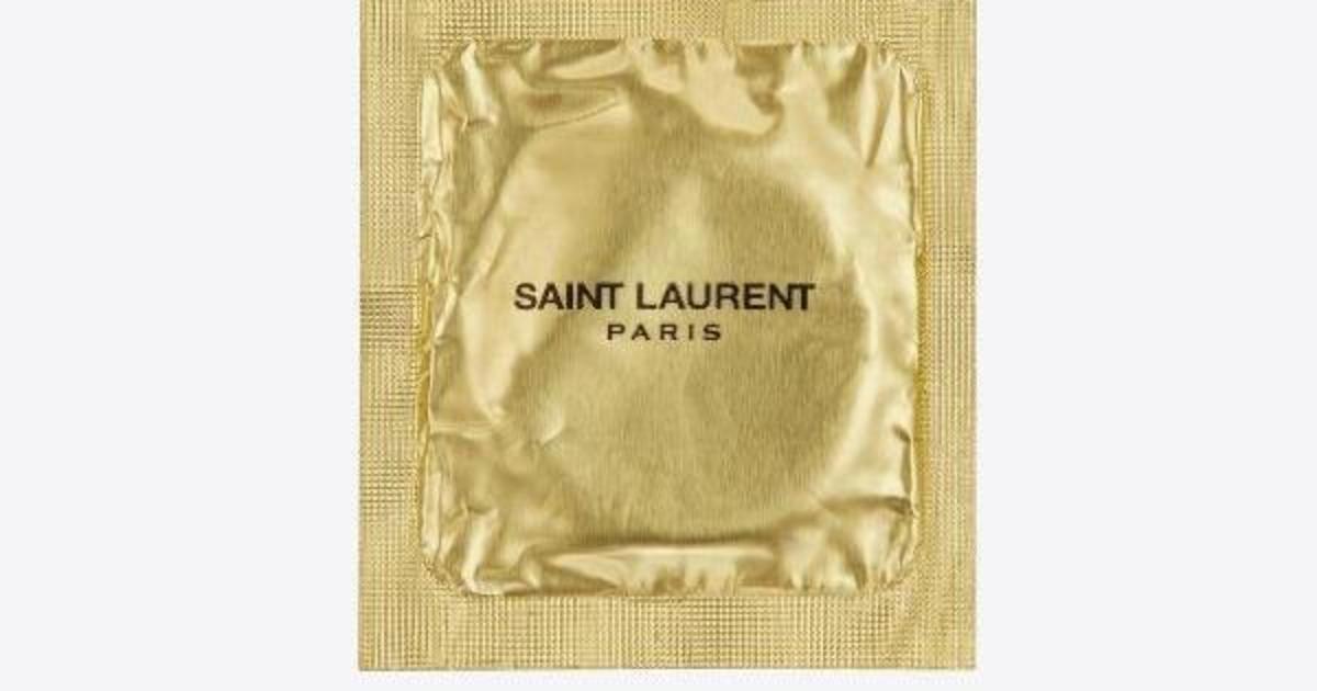 Saint Laurent выпустил luxury-презерватив