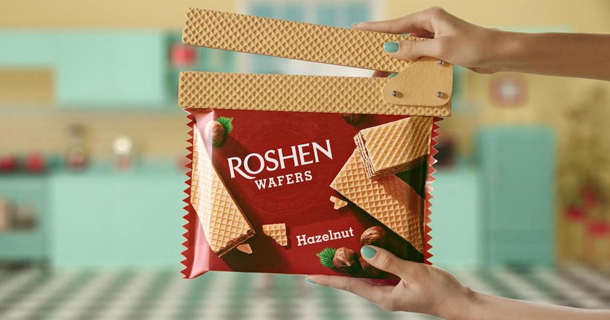 Roshen закликала легко ставитися до життя в кампанії для бренда вафель Wafers
