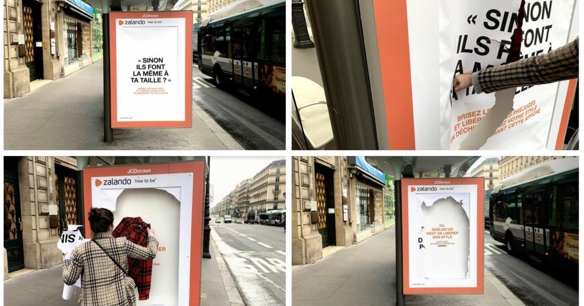 Модный бренд призвал парижан порвать постеры в защиту собственного стиля одежды