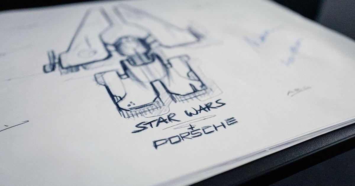 Porsche и Lucasfilm вместе работают над дизайном звездолета