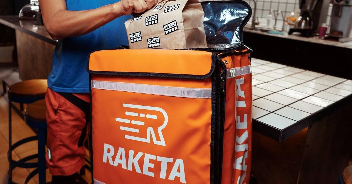 Сервіс доставки їжі Raketa починає роботу в Києві