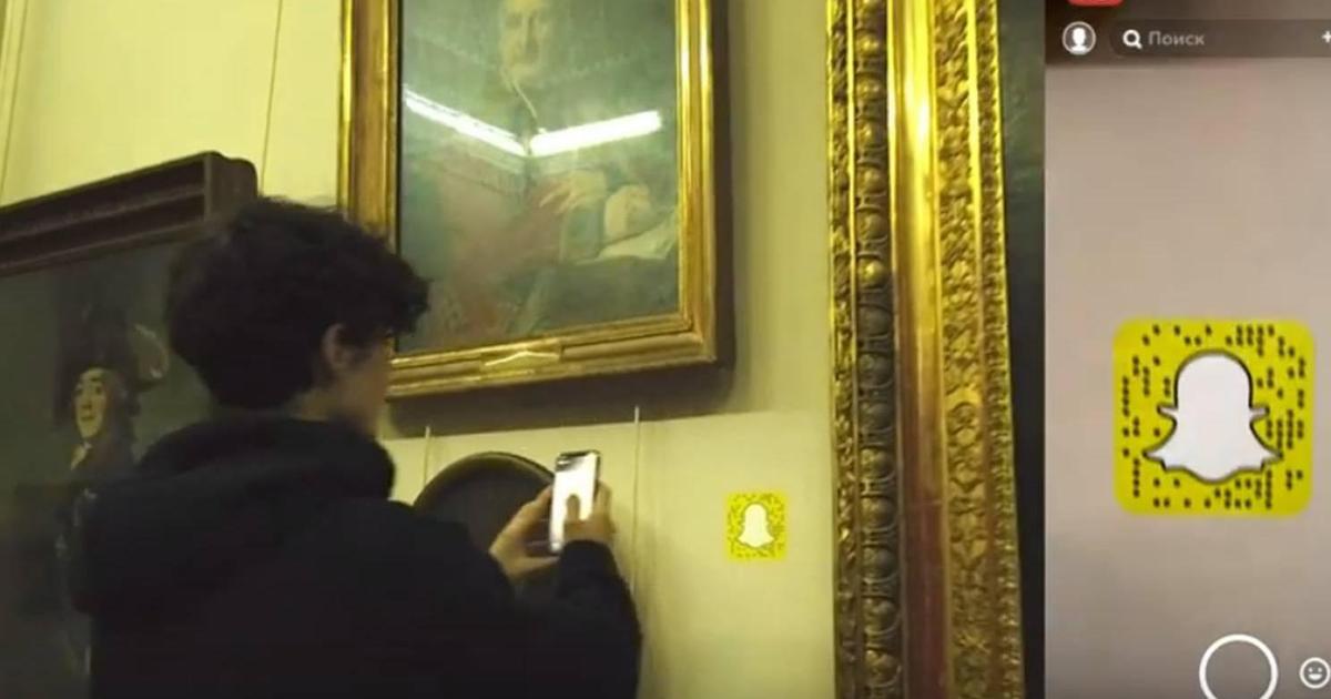 Snapchat и Одесский художественный музей создали специальные линзы для картин