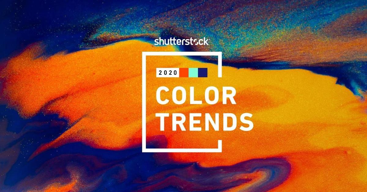 Shutterstock назвал цветовые оттенки, которые будут доминировать в 2020 году