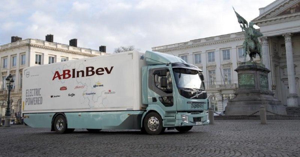 AB InBev и Volvo Trucks анонсировали начало использования электрогрузовиков