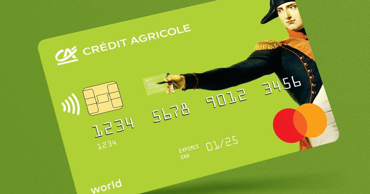 Банк Crédit Agricole запустили новую кредитную карту с Наполеоном