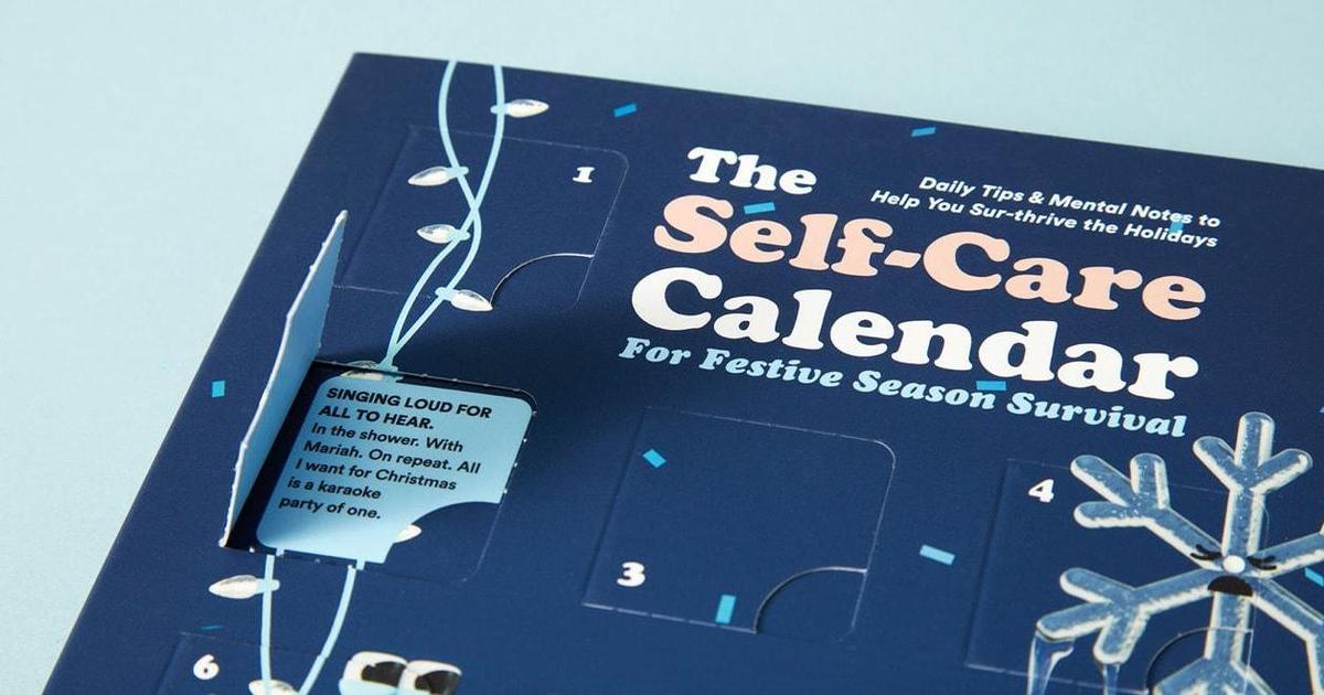 Агентство создало адвент-календарь самопомощи, чтобы пережить праздники