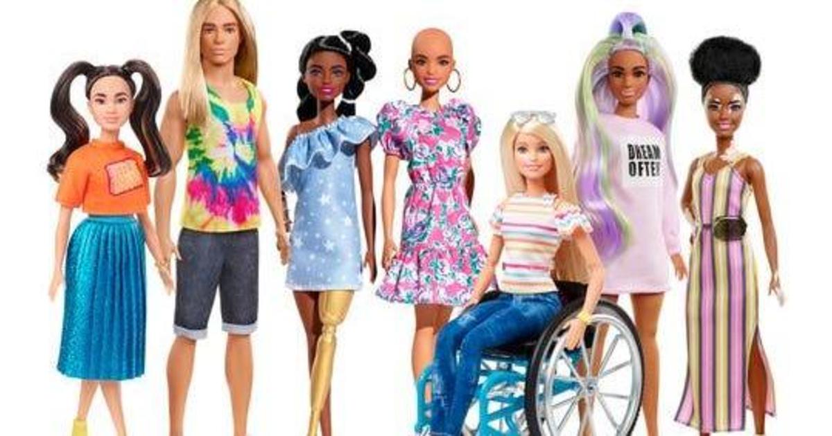 Mattel представила куклы без волос и с витилиго