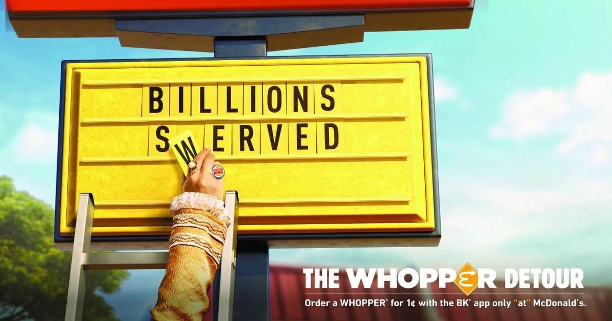 WARC Creative 100. Кампания для Burger King признана самой креативной в 2019 году