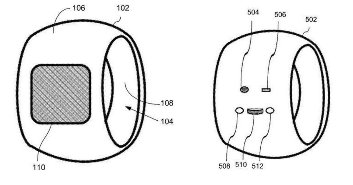 Apple запатентовала «умное» кольцо.