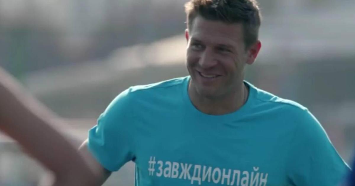 Андрей Воронин присоединился к 3G-кампании Киевстар.