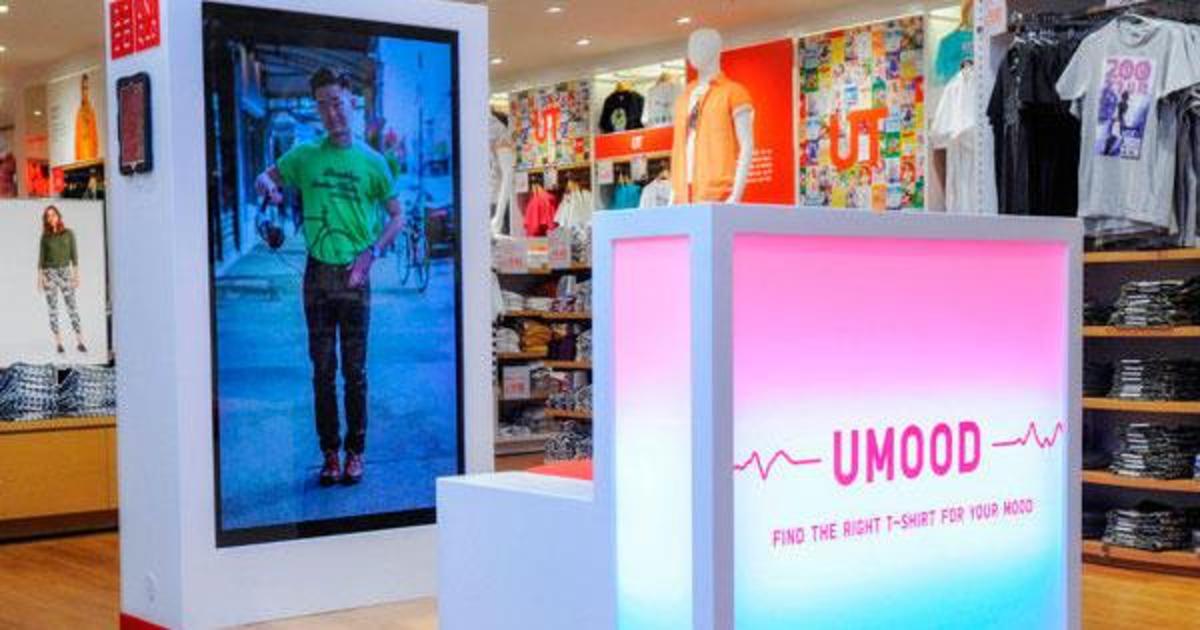 Новая технология Uniqlo подберет одежду под настроение покупателей.