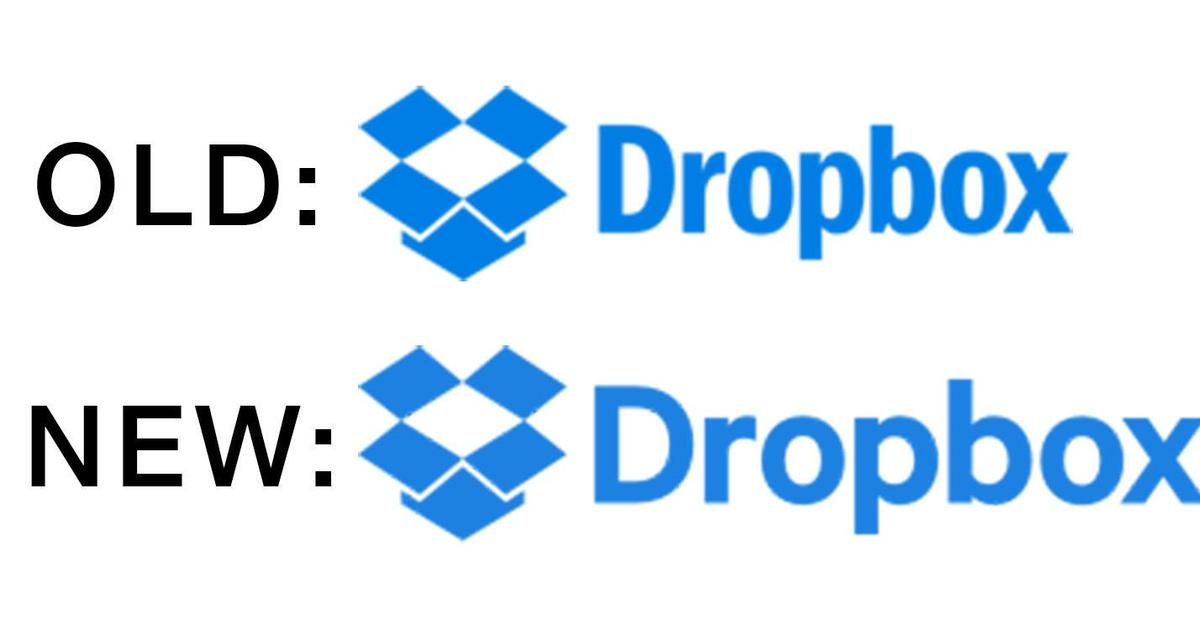 Dropbox незаметно изменил логотип.