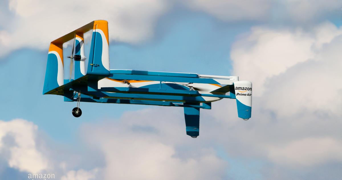 Джереми Кларксон прорекламировал сервис доставки дронами Amazon.