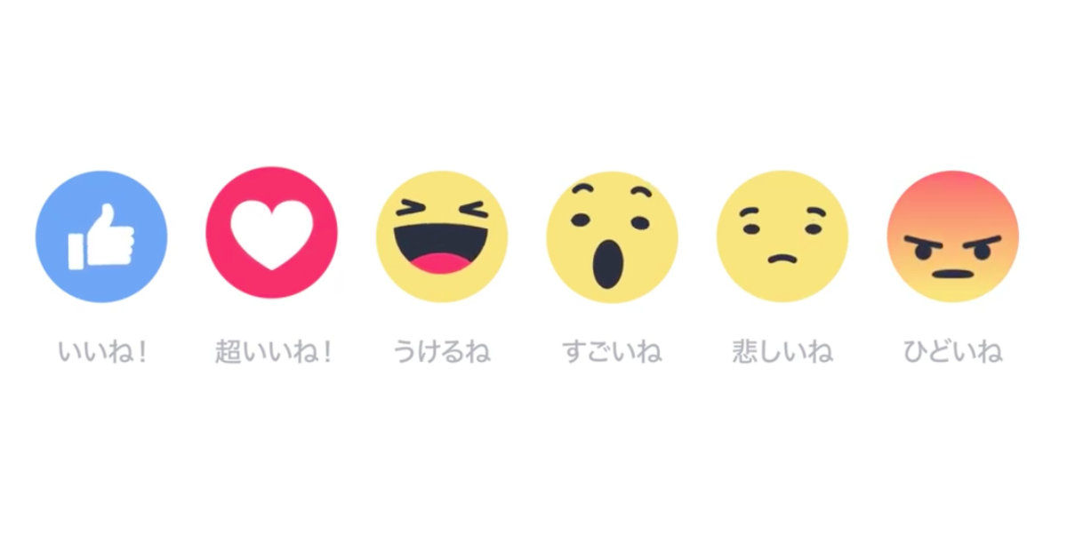 Facebook постепенно запускает альтернативные лайку эмоции по всему миру.