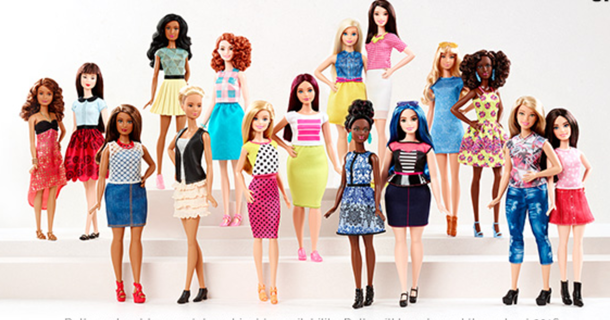 Барби получила новые формы, рост и цвет кожи.