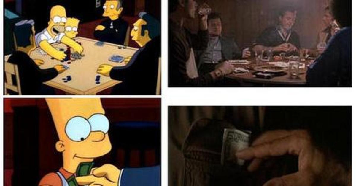 Подборка серий Симпсонов с отсылкой к классике кинематографа.