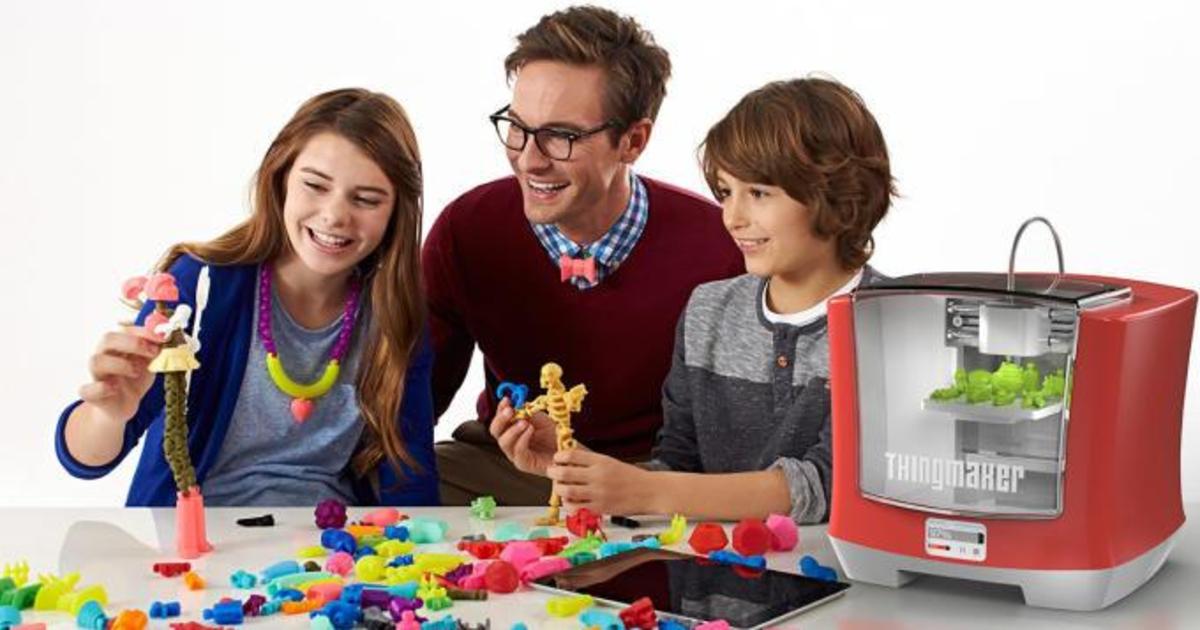 Mattel представили 3D-принтер, чтобы дети сами могли создавать игрушки.