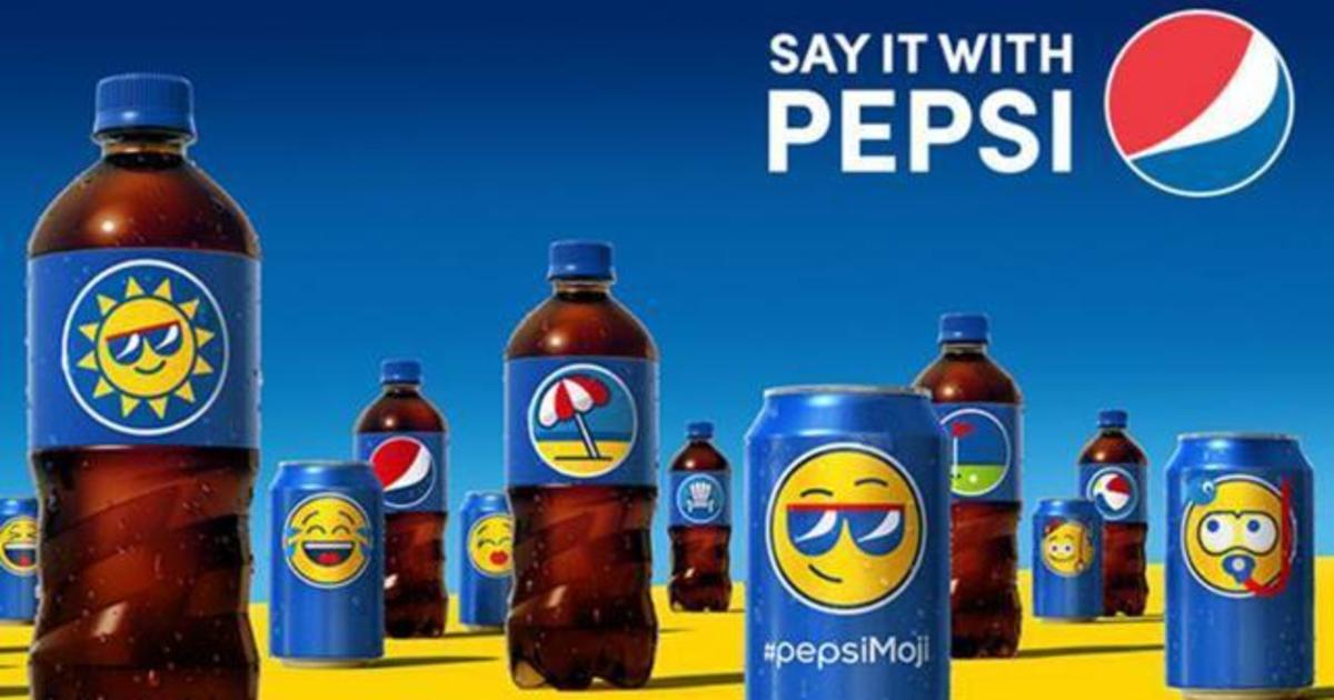 Pepsi запускает банки с эмодзи и глобальную кампанию.