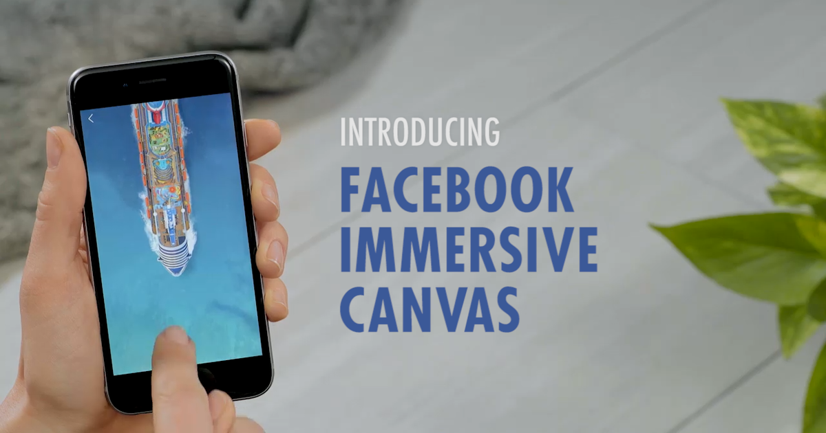 Facebook запустил интерактивный формат мобильной рекламы для всех брендов.