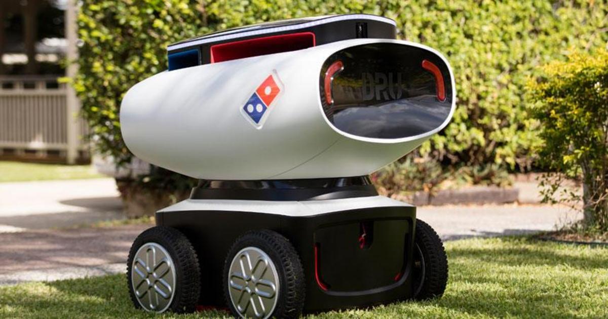 Domino&#8217;s тестирует доставку пиццы роботами.