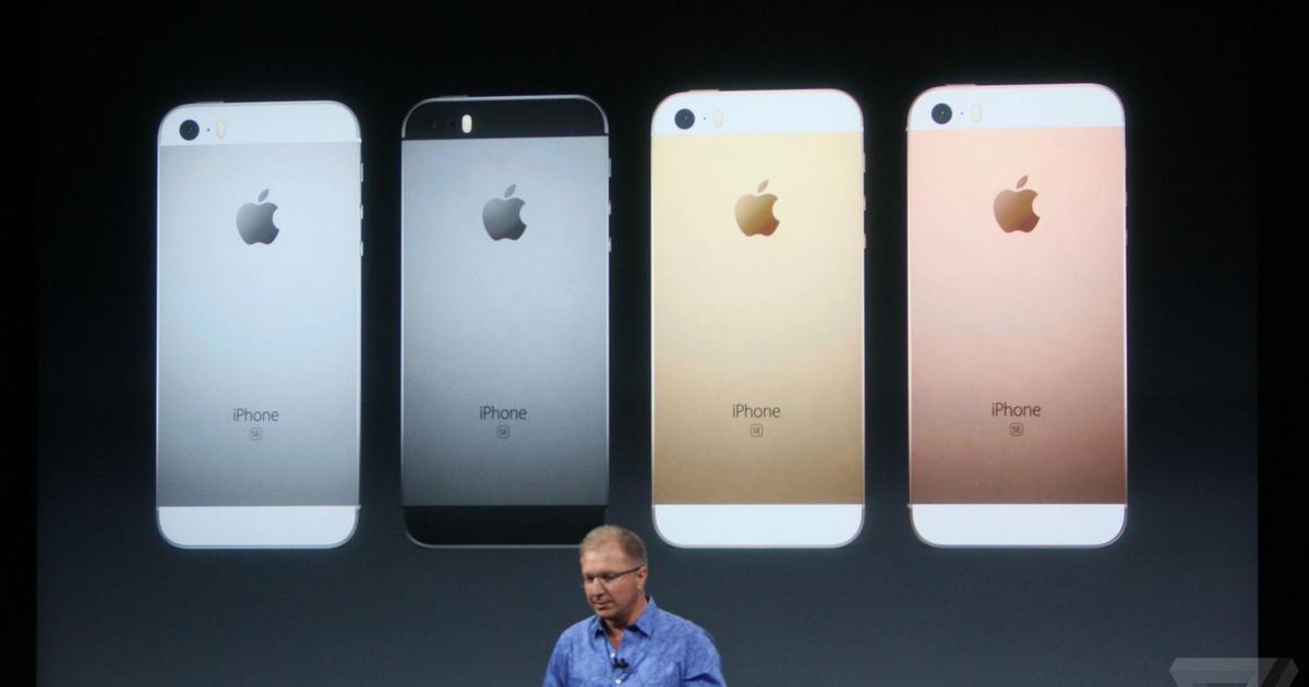 Apple представила iPhone SE и iPad Pro.