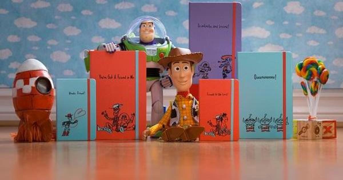 Moleskine выпустил коллекцию блокнотов с персонажами из «Истории игрушек».