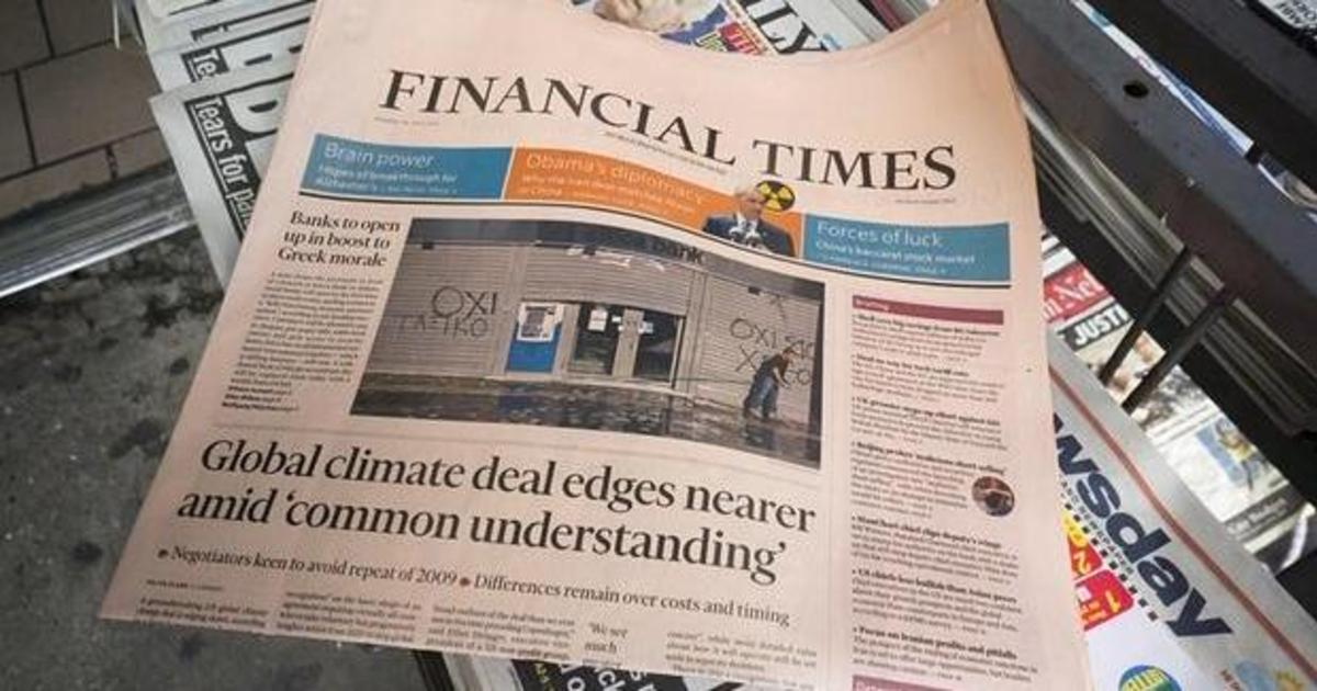 Financial Times оценили в 1 миллиард фунтов.