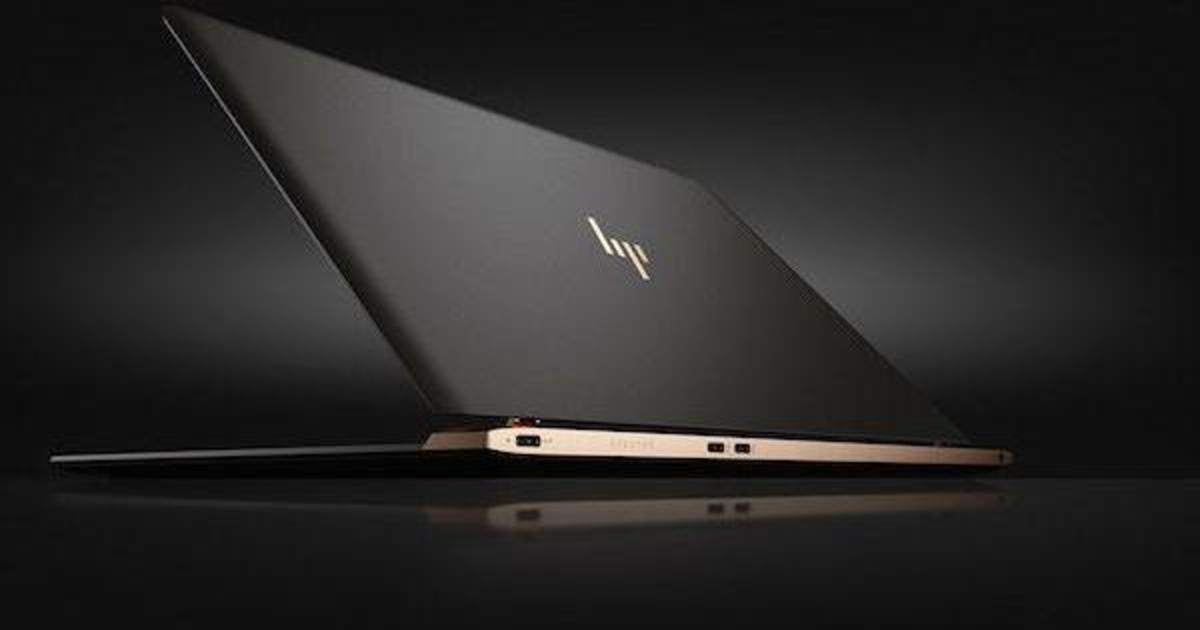 HP представил футуристическое лого вместе с самым тонким ноутбуком.