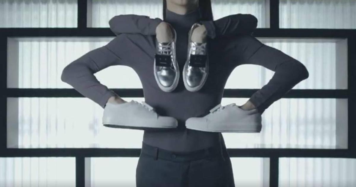 Helen Marlen прорекламировали новую коллекцию обуви в танце.