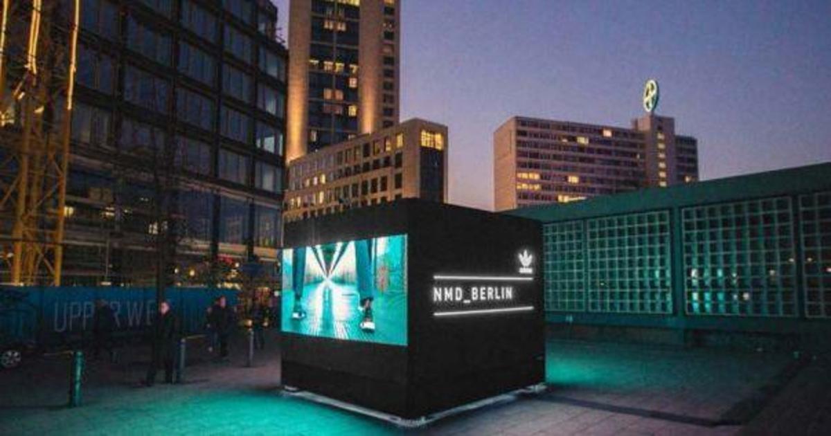 Adidas объединит Европу с помощью интерактивных кубов.