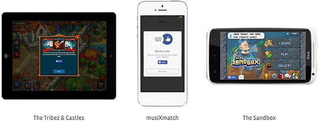 На прошедшей конференции FbStart в Нью-Йорке представители Facebook объявили о запуске кнопки Мне нравится для приложений на Android и iOS.