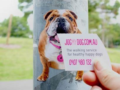 Рекламное агентство Draftfcb создало остроумный проспект для компании, которая предлагает услуги по выгулу собак
