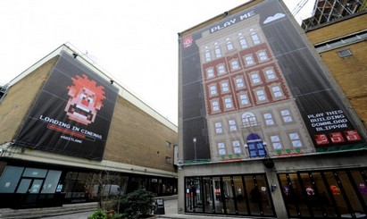 Британское агентство Fold7 реализовало в Лондоне нестандартную рекламную кампанию для продвижения мультфильма Wreck-It Ralph