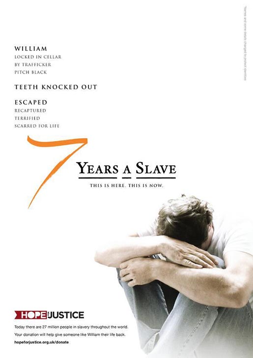Британская организация, которая выступает против рабства Hope for Justice запустила онлайн-кампанию