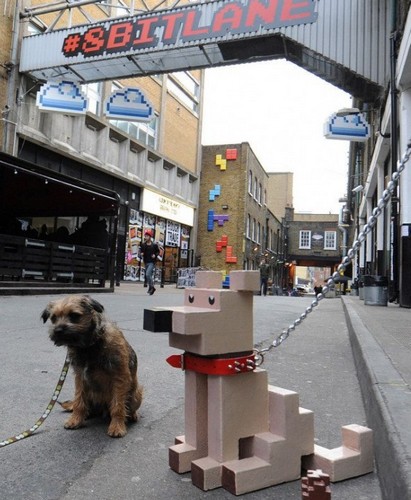 Британское агентство Fold7 реализовало в Лондоне нестандартную рекламную кампанию для продвижения мультфильма Wreck-It Ralph