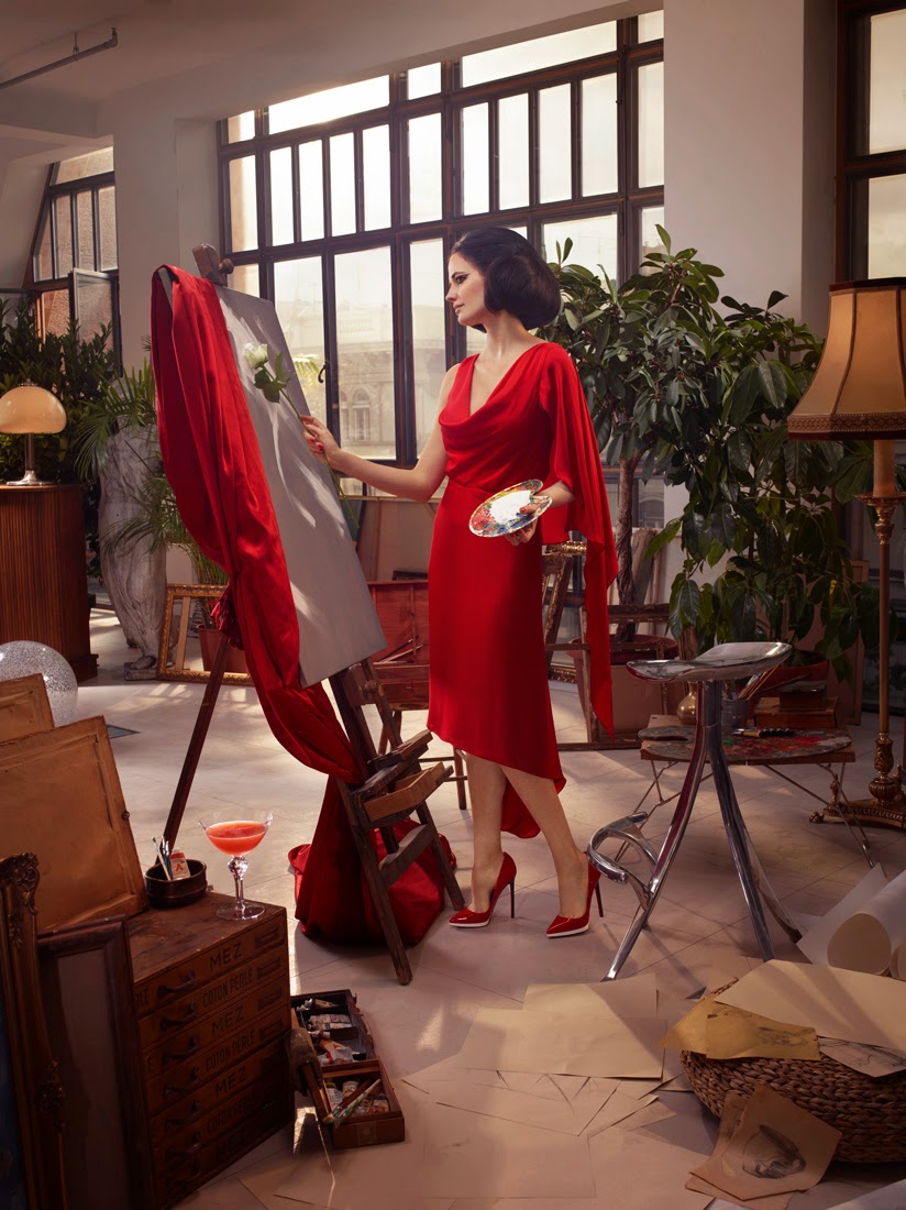 Бренд Campari выпустил 16-й ежегодный календарь с Евой Грин.