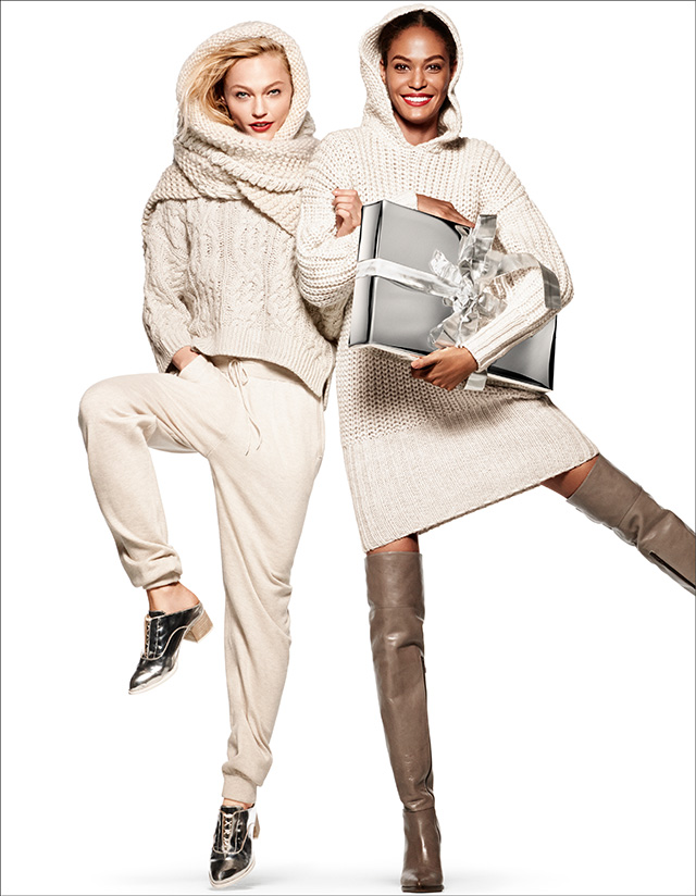 В Сети появилась рождественская рекламная кампания H&M с Леди Гагой и Тони Беннетом в главных ролях