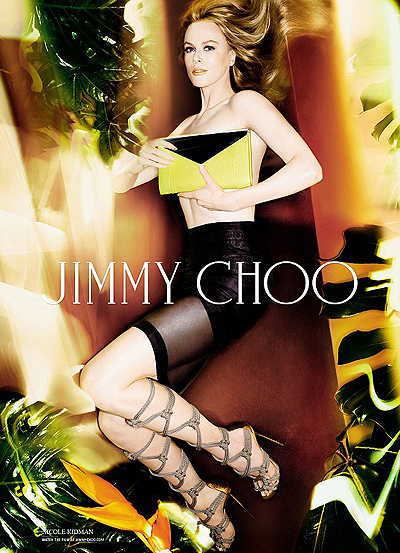 Обувной бренд Jimmy Choo представил рекламную кампанию сезона весна-лето 2014 с Николь Кидман