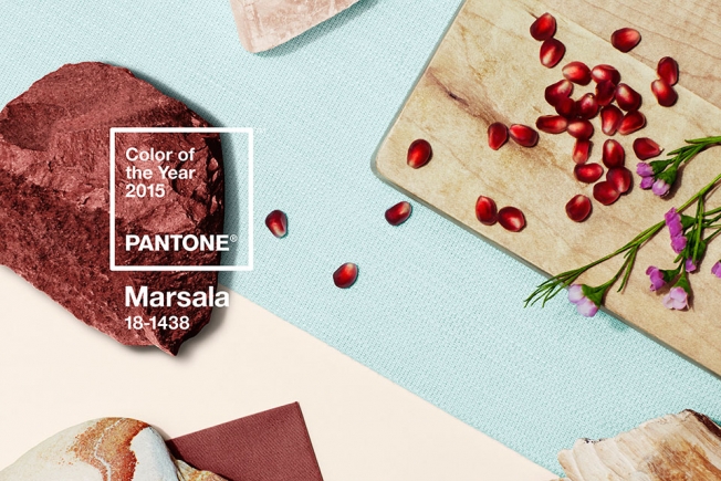 Оттенок Марсала назван главным цветом года 2015
