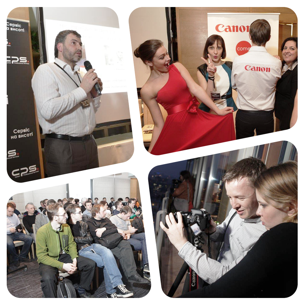 SPN Communications Ukraine организовало первое мероприятие для Canon Украина в рамках сотрудничества в формате пресс-офиса