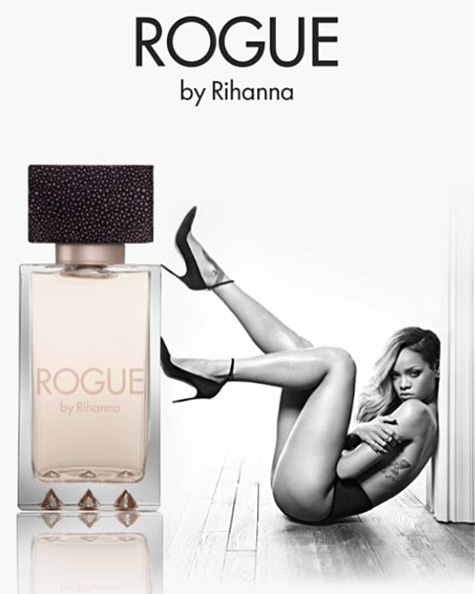 Постер с рекламой духов Рианны Rogue оказался под запретом