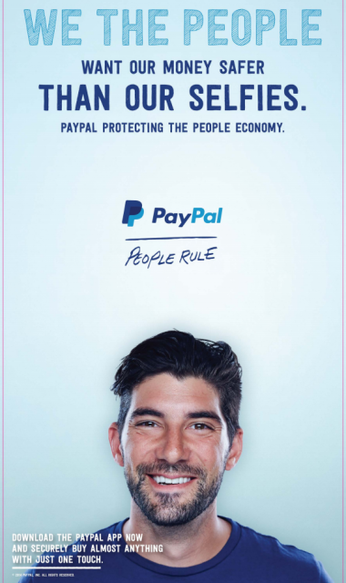 PayPal сделал выпад против Apple и его платформы для совершения платежей в печатной рекламе