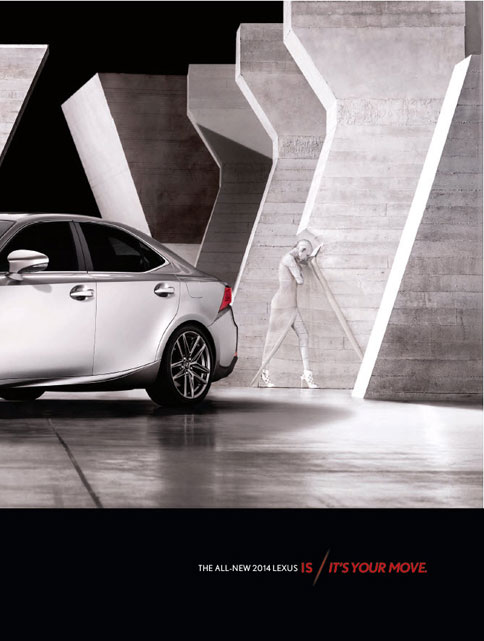 Lexus запустил новую интерактивную рекламу от агентства Team One в специальном выпуске Sports Illustrated Swimsuit.