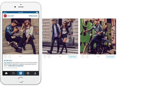 Начиная с 1 июня Instagram рекламные объявления формата карусель будут доступны в других странах