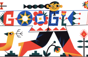 Google поздравил украинцев с Днем вышиванки праздничным дудлом