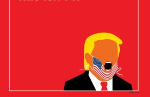 Трамп неправильно носит маску на обложке TIME