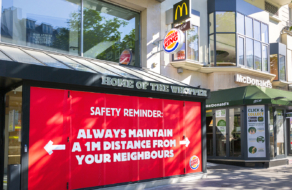 Burger King потроллил McDonald&#8217;s в наружной рекламе