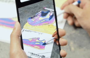 Nike предложил читателям раскрасить кроссовки Air Max и оживил их в AR