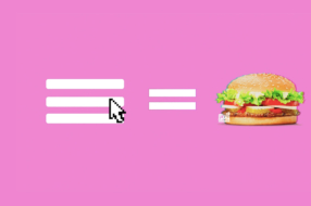 Burger King обменял иконку-гамбургер на реальный воппер