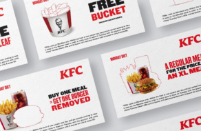 KFC предложил купоны на пустой бакет и листик салата